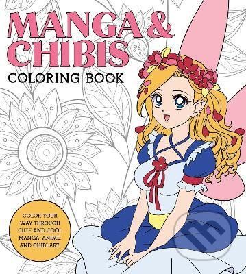 Manga & Chibis Coloring Book - Walter Foster - obrázek 1