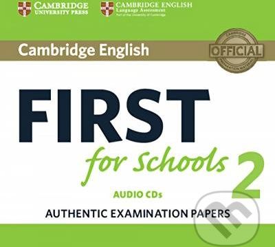 Cambridge English First for Schools 2 Audio CDs (2) - Cambridge University Press - obrázek 1