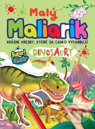 Malý maliarik - Dinosaury - Foni book - obrázek 1