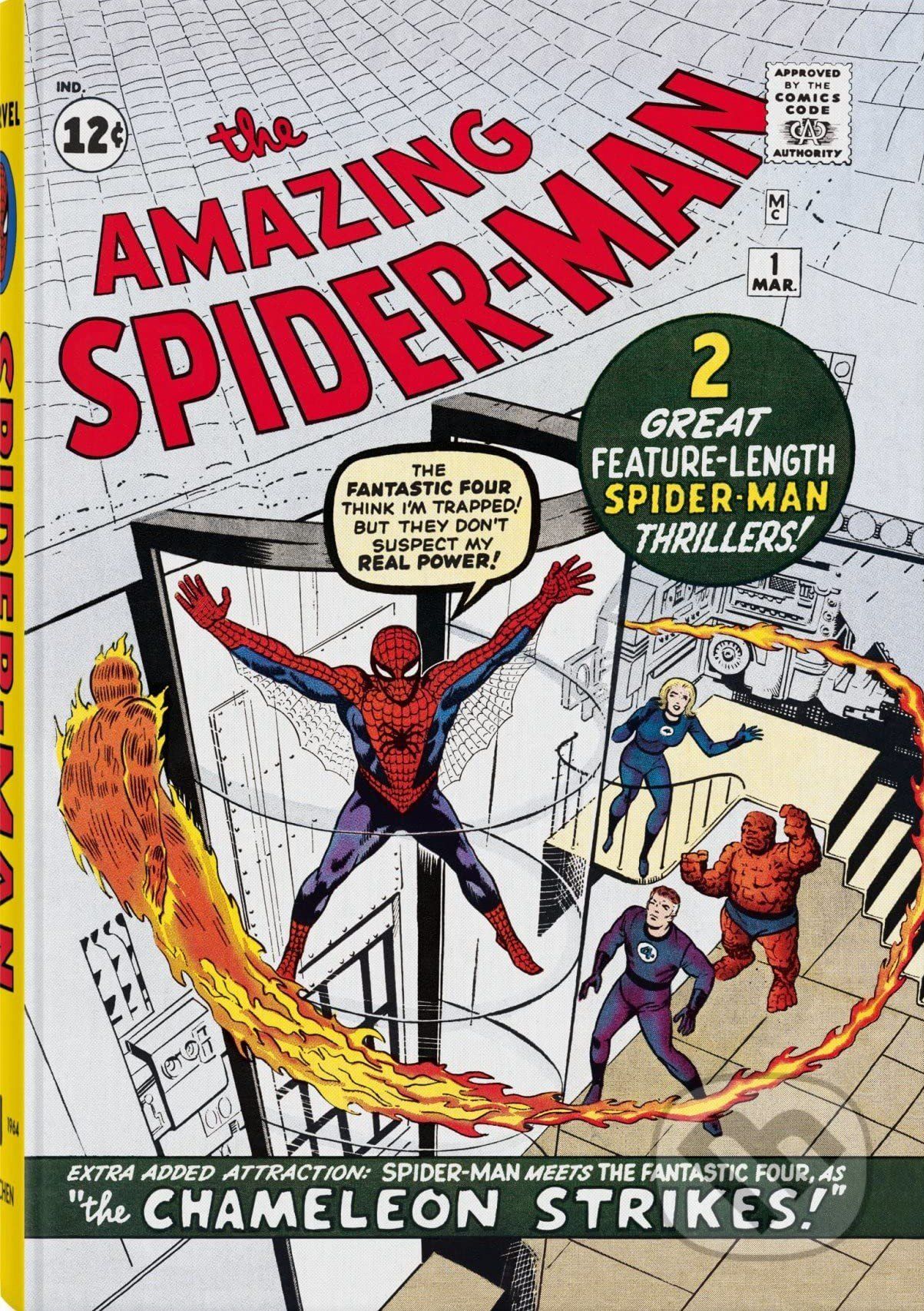Marvel Comics Library: The Amazing Spider-Man 1 - David Mandel, Ralph Macchio, Stan Lee (ilustrátor), Steve Ditko (ilustrátor) - obrázek 1