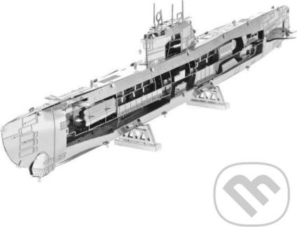 Metal Earth 3D kovový model German U-Boat, Type XXI - Piatnik - obrázek 1