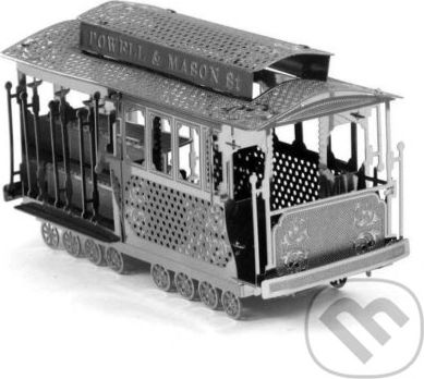 Metal Earth 3D kovový model San Francisco Cable Car/lanovka - Piatnik - obrázek 1