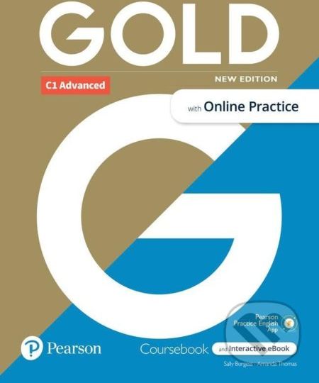 Gold C1 Advanced Course Book with Interactive eBook, Online Practice, Digital Resources and App, 6e - Amanda Thomas, Sally Burgess - obrázek 1