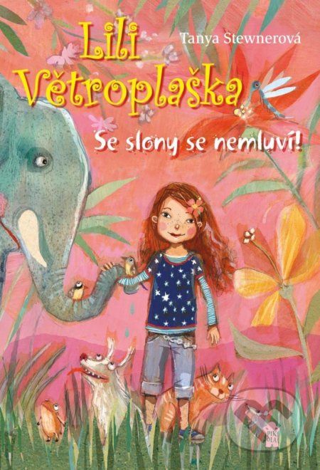 Lili Větroplaška: Se slony se nemluví! - Tanya Stewner - obrázek 1