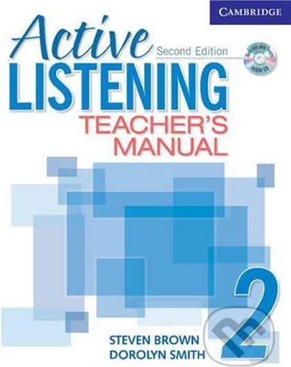 Active Listening 2: Teachers Manual with Audio CD - Steven Brown - obrázek 1