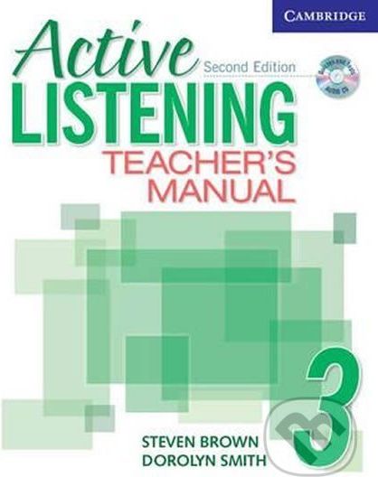 Active Listening 3: Teachers Manual with Audio CD - Steven Brown - obrázek 1