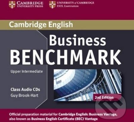 Business Benchmark: B2 Upper Intermediate Business Vantage Class Audio CDs (2) - Guy Brook-Hart - obrázek 1