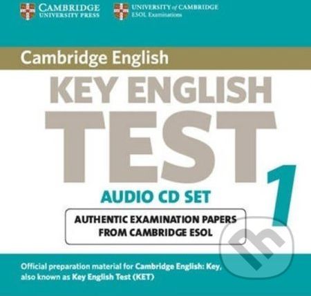 Cambridge Key English Test 1: Audio CD - Cambridge University Press - obrázek 1