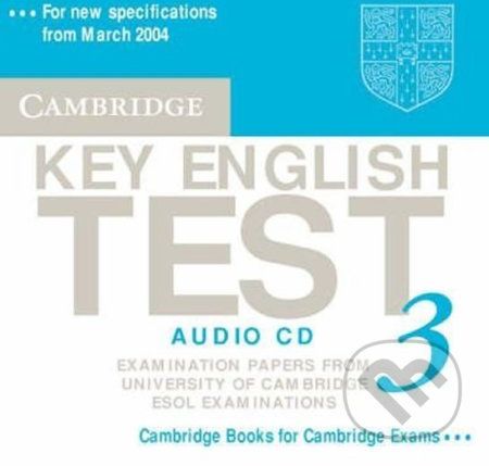 Cambridge Key English Test 3: Audio CD - Cambridge University Press - obrázek 1