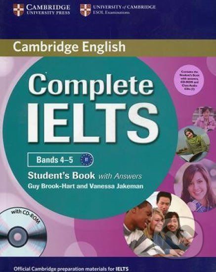 Complete IELTS Bands 4-5 Students Pack (Students Book with Answers with CD-ROM and Class Audio CDs - Guy Brook-Hart - obrázek 1