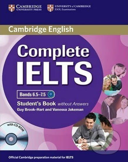 Complete IELTS Bands 6.5-7.5 Students Book without Answers with CD-ROM - Guy Brook-Hart - obrázek 1