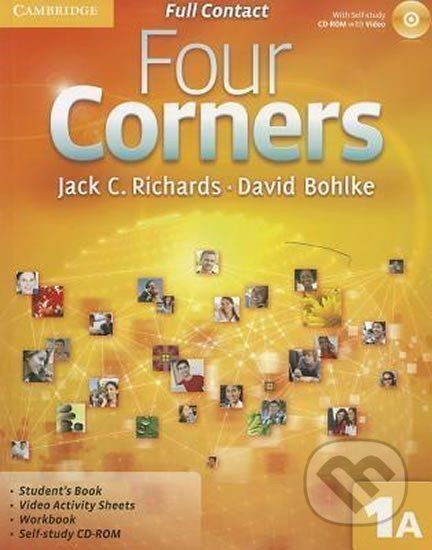Four Corners 1: Full Contact A with S-Study CD-ROM - C. Jack Richards - obrázek 1