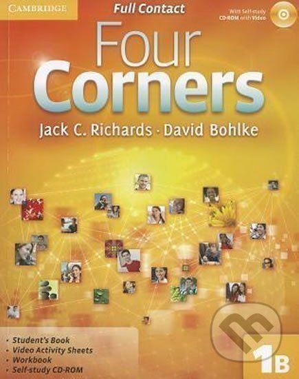 Four Corners 1: Full Contact B with S-Study CD-ROM - C. Jack Richards - obrázek 1