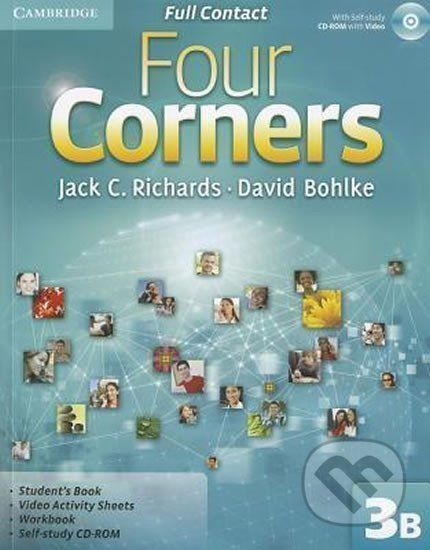 Four Corners 3: Full Contact B with S-Study CD-ROM - C. Jack Richards - obrázek 1