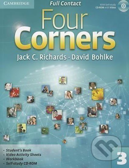 Four Corners 3: Full Contact with S-Study CD-ROM - C. Jack Richards - obrázek 1