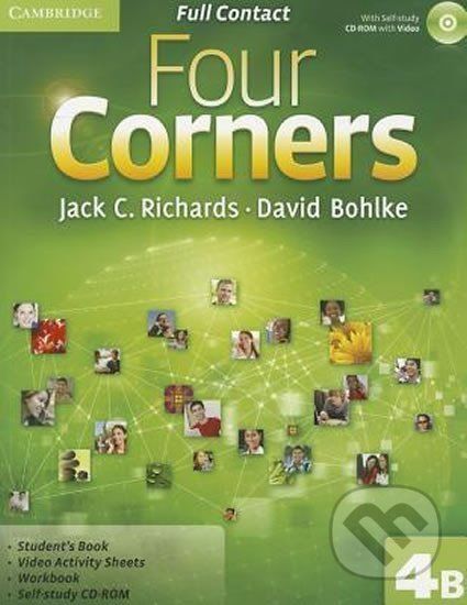 Four Corners 4: Full Contact B with S-Study CD-ROM - C. Jack Richards - obrázek 1