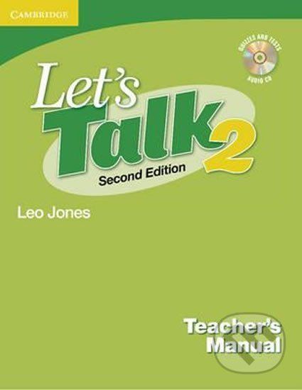 Let´s Talk: Teachers Manual 2 with Audio CD - Leo Jones - obrázek 1