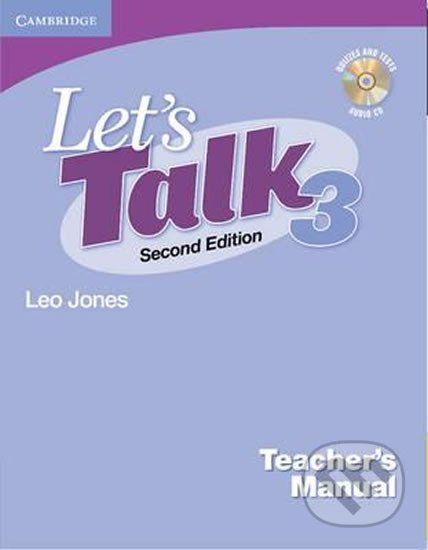 Let´s Talk: Teachers Manual 3 with Audio CD - Leo Jones - obrázek 1