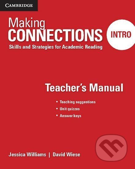 Making Connections Intro Teacher´s Manual - Jessica Williams - obrázek 1