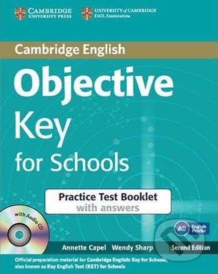 Objective Key for Schools Practice Test Booklet with Answers with Audio CD - Annette Capel - obrázek 1