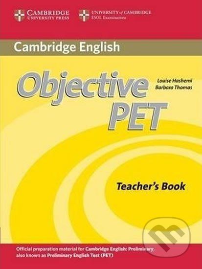 Objective PET Teacher´s Book (2nd) - Barbara Thomas - obrázek 1