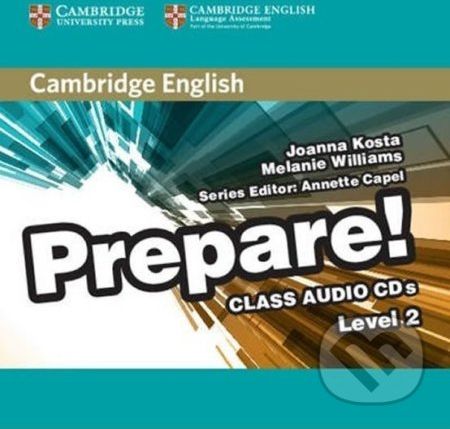 Prepare 2 /A2: Class Audio: CDs (2) - Joanna Kosta - obrázek 1