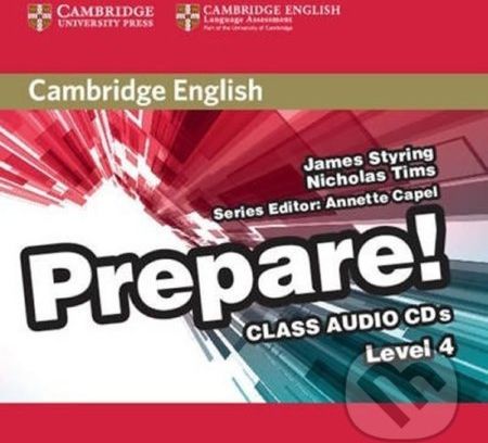 Prepare 4/B1: Class Audio: CDs (2) - James Styring - obrázek 1