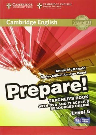 Prepare 5/B1: Teacher´s Book with DVD and Teacher´s Resources Online - Cambridge University Press - obrázek 1