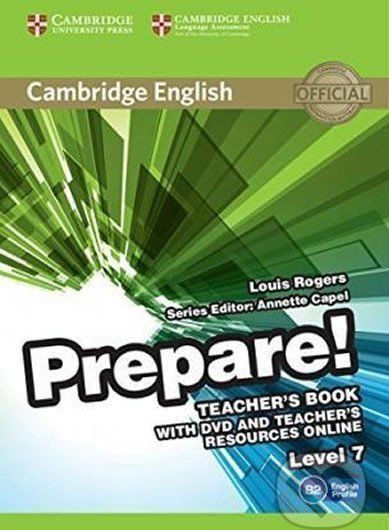 Prepare 7/B2: Teacher´s Book with DVD and Teacher´s Resources Online - Louis Rogers - obrázek 1