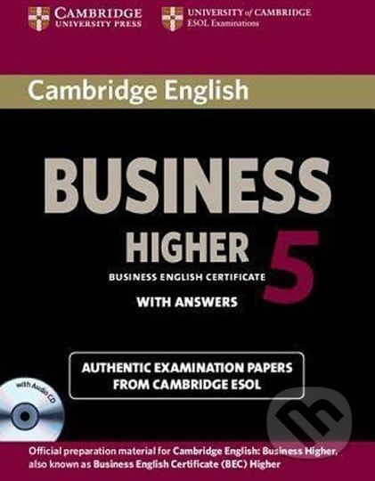 Cambridge BEC 5 Higher: Self-study Pack - Cambridge University Press - obrázek 1