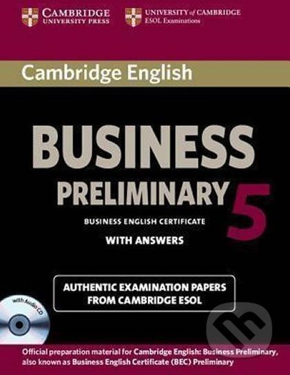 Cambridge BEC 5 Preliminary: Self-study Pack - Cambridge University Press - obrázek 1