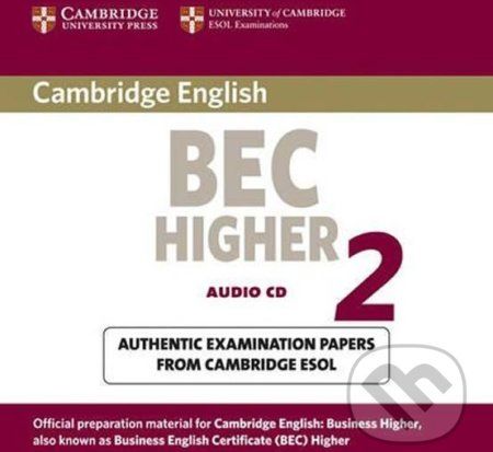 Cambridge BEC Higher 2 Audio CD - Cambridge University Press - obrázek 1