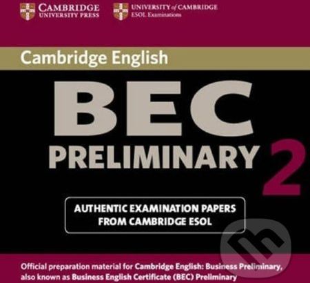 Cambridge BEC Preliminary 2 Audio CD - autorů kolektiv - obrázek 1
