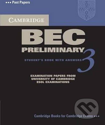 Cambridge BEC Preliminary 3 Student´s Book with Answers - Cambridge University Press - obrázek 1