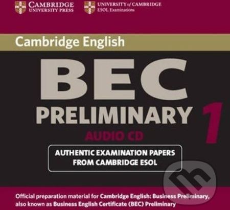 Cambridge BEC Preliminary Audio CD - Cambridge University Press - obrázek 1
