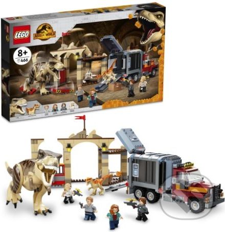 Lego Jurassic World 76948 Únik T-rexa a atrociraptora - LEGO - obrázek 1