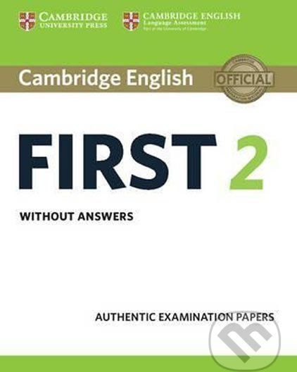 Cambridge English First 2: Student´s Book without answers - Cambridge University Press - obrázek 1