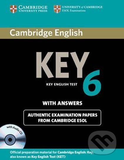 Cambridge English Key 6: Self-study pack A2 - Cambridge University Press - obrázek 1
