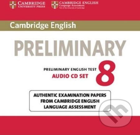 Cambridge English Preliminary PET 8: Audio CDs (2) - Cambridge University Press - obrázek 1