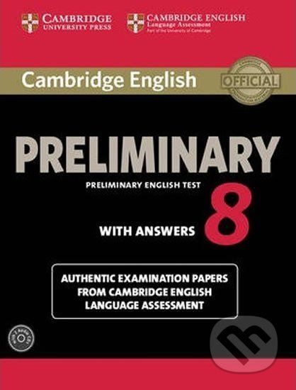 Cambridge English Preliminary PET 8: Self-study Pk (SB w. Ans. & A-CDs (2)) - Cambridge University Press - obrázek 1