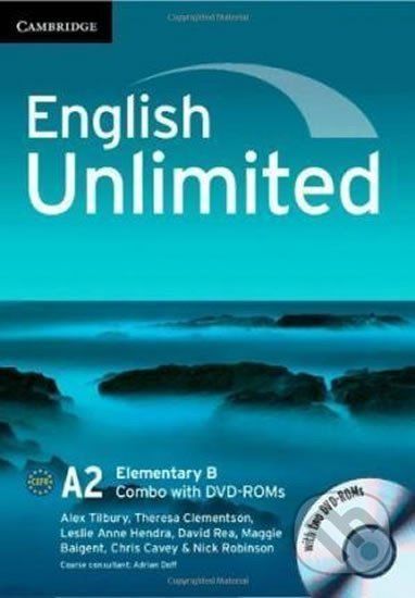 English Unlimited Elementary B Combo with DVD-ROMs (2) - Alex Tilbury - obrázek 1