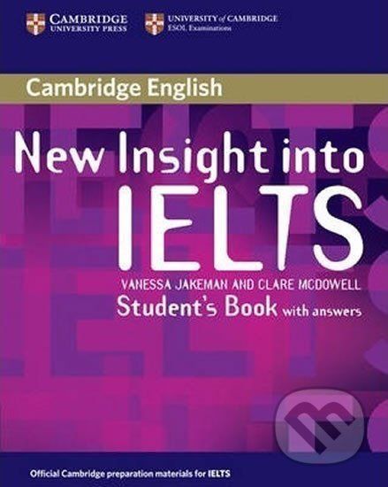 New Insight into IELTS Students Book with Answers - Vanessa Jakeman - obrázek 1
