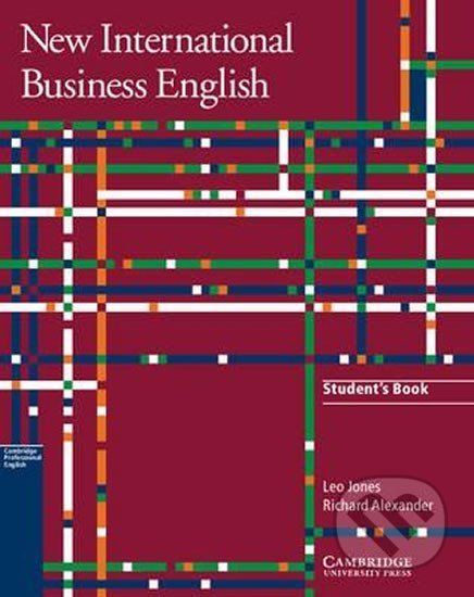 New International Business English Student´s Book - Leo Jones - obrázek 1