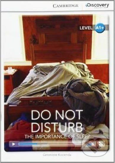 Do Not Disturb: The Importance of Sleep High Beginning Book with Online Access - Genevieve Kocienda - obrázek 1