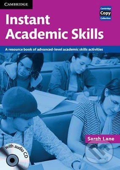 Instant Academic Skills: Book and Audio CD Pack - Cambridge University Press - obrázek 1