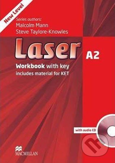 Laser (3rd Edition) A2: Workbook with key + CD - Steve Taylore-Knowles - obrázek 1