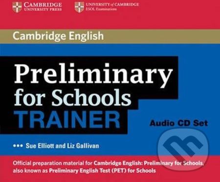 PET for Schools Trainer: Audio CDs (3) - Sue Elliott - obrázek 1