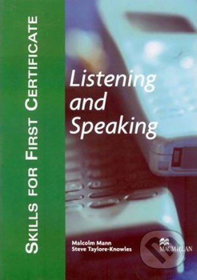 Skills for First Certificate: Listening and Speaking Workbook - Malcolm Mann - obrázek 1