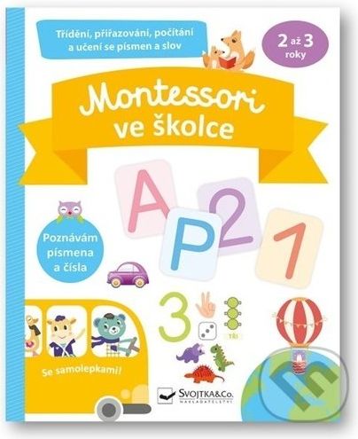 Montessori ve školce se samolepkami - Svojtka&Co. - obrázek 1