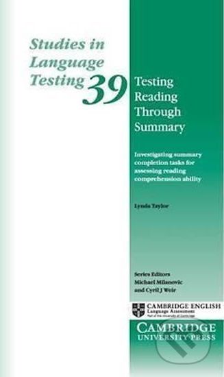 Testing Reading Through Summary - B. Lynda Taylor - obrázek 1